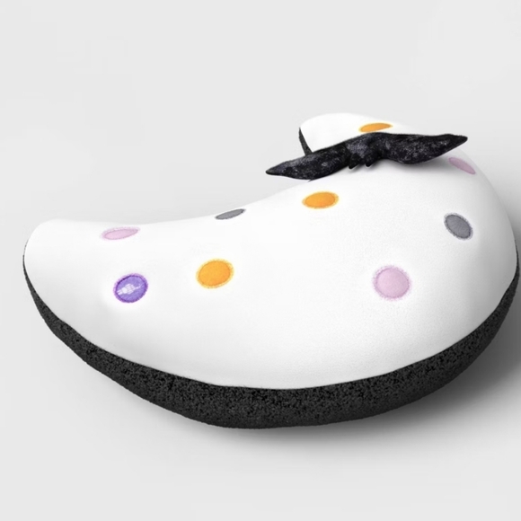 NWT 11"x9" Lit Moon Novelty Shaped Throw Pillow - Hyde and EEK! Boutique™ - Picture 3 of 7